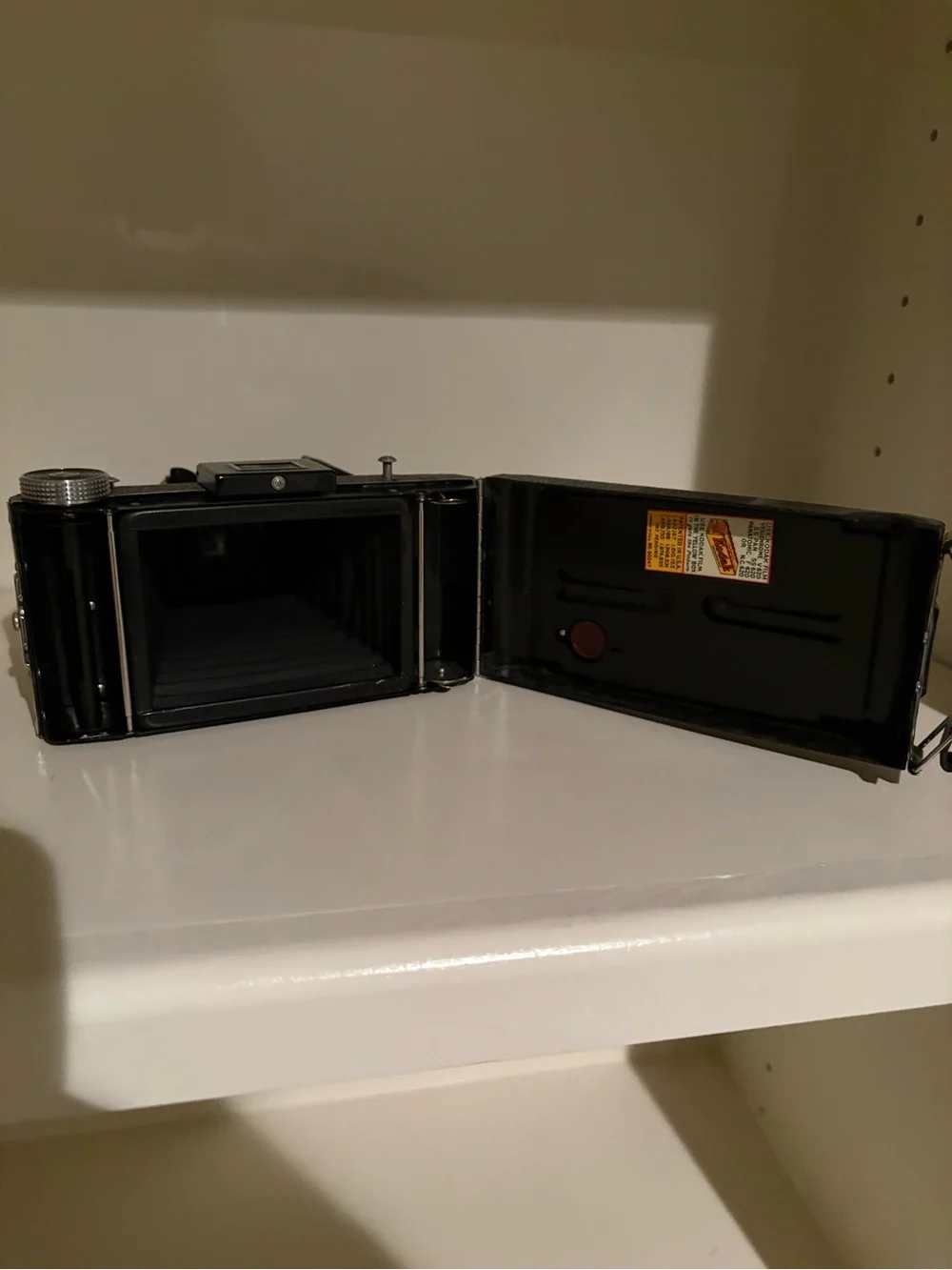 Kodak Black Art Deco Vintage Folding Six-20 Camera